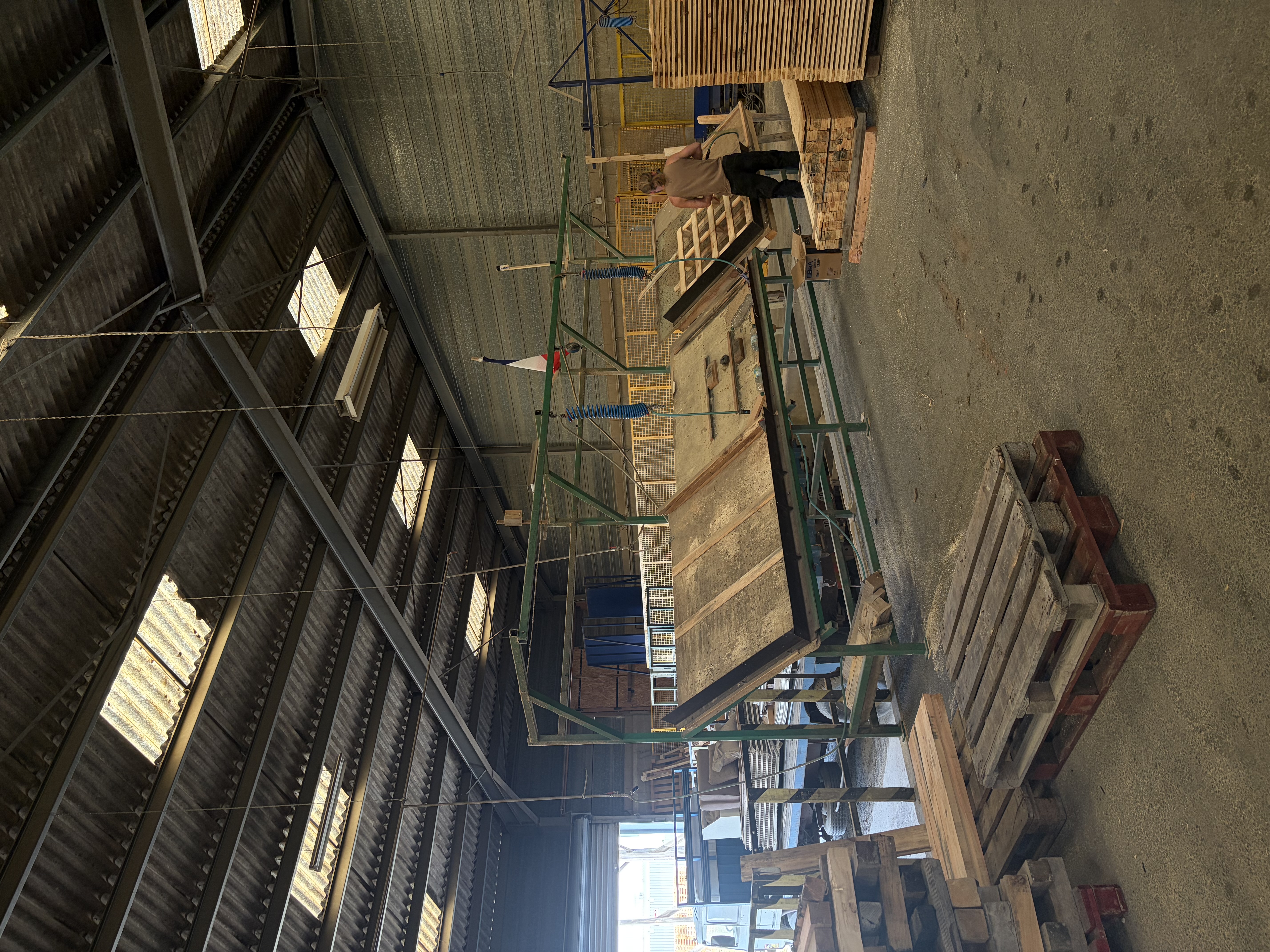Équipe ASPI Construction Bois et Services sur un chantier